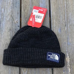 NWT Black North face beanie